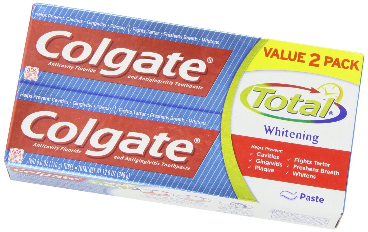 Read more about the article Colgate Total Whitening Toothpaste Twin Pack