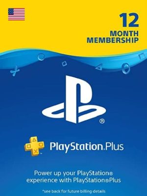 1-Year PlayStation Plus Membership (USA)