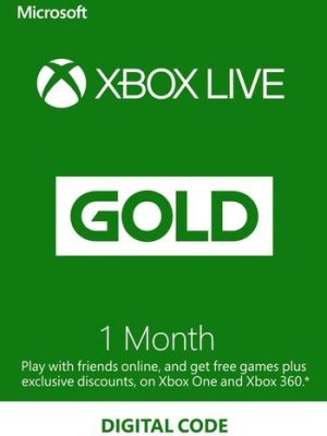 Xbox Live Gold 1 month Xbox Live Key GLOBAL